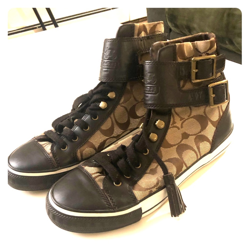Coach High Top Shoes